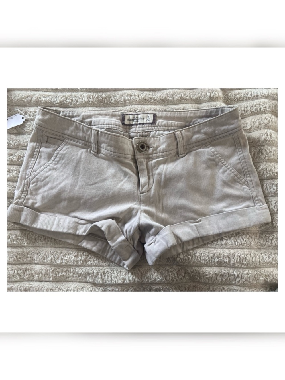 Abercrombie & Fitch Rolled Hem Shorts